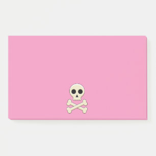 Knochen Post-it Klebezettel