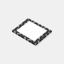 Knochen Post-it Klebezettel