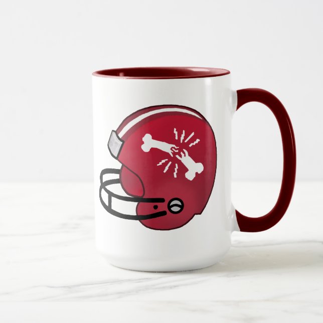 Knochen-Unterbrecher-offensive Zug-Tasse Tasse (Rechts)