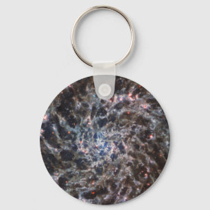 Knochen von Galaxy IC5332 von JWST Schlüsselanhänger