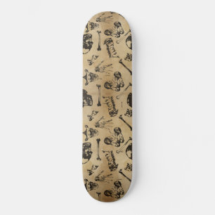 Knochenanatomie Archäologie-Skateboard Skateboard