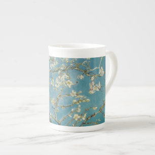 KNOCHENCHINA TASSE: VINCENT Van Gogh: ALMOND BLOSS Prozellantasse