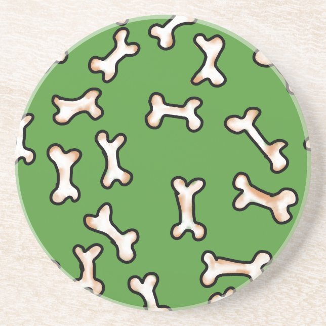 Knochendesign Untersetzer (Vorne)
