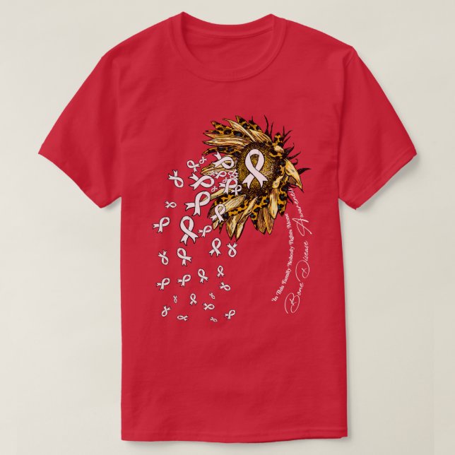 Knochenerkrankung: Sonnenblume T-Shirt (Design vorne)