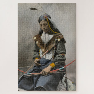 Knochenhalskette, Häuptling des Rates 1899