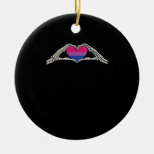 Knochenhandschuhe Keramik Ornament