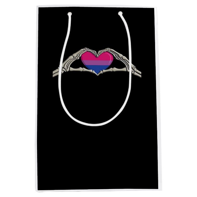 Knochenhandschuhe Mittlere Geschenktüte (Vorderseite)