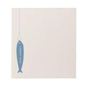 Knochenhaus-Notepad - Kobalt Notizblock