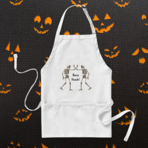 Knochenköpfe Skeleton Halloween-Schürze Schürze