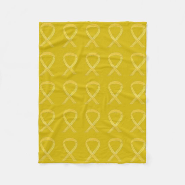 Knochenkrebs-Bewusstsein Band-Fleece Soft Blankets Fleecedecke (Vorderseite)