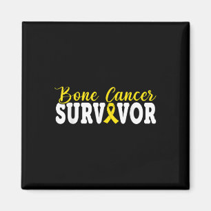 Knochenkrebsüberleben Gelbe Rebbon Sarcoma Krebs Magnet