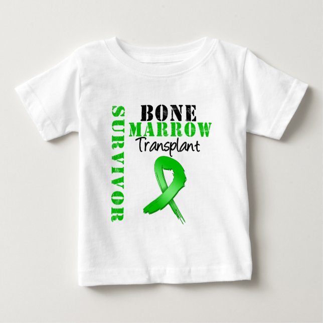 Knochenmark-Transplantations-Überlebend-Band Baby T-shirt (Vorderseite)