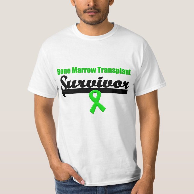 Knochenmark-Transplantations-Überlebend-Band T-Shirt (Vorderseite)