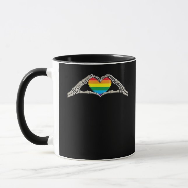 Knochenschmerzen Aktive Herzfunktion Tasse (Links)