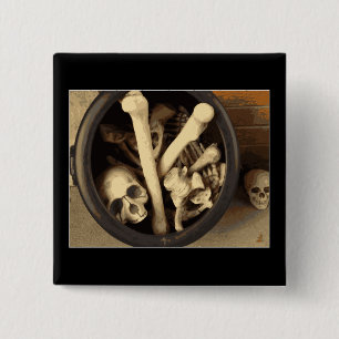 Knochenstall. Button