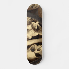Knochenstall. Skateboard