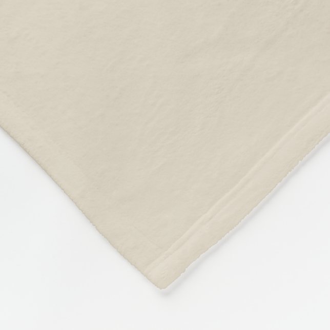 Knochenweißleder Fleecedecke (Ecke)