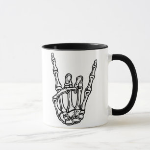 Knöcherne Felsen-Hand Tasse