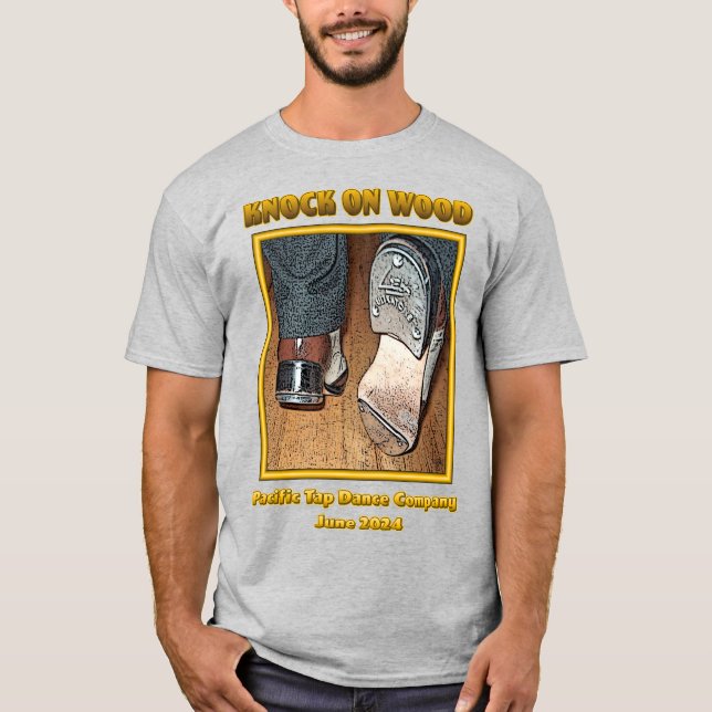 KNOCK AUF WOOD Pacific Stich Dance Company T - Shi T-Shirt (Vorderseite)