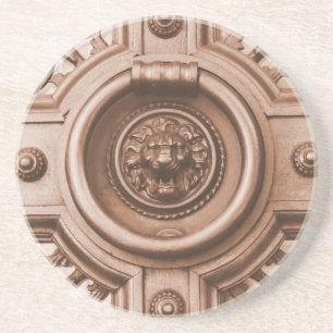 Knock Knock - Barcelona Old Quarter Door Knocker Getränkeuntersetzer