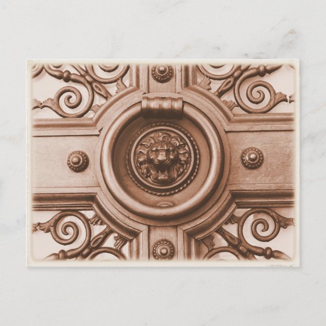 Knock Knock ... Carte postale (Devant)