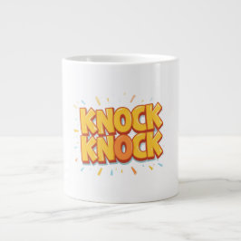 Knock knock  Jumbo-Tasse