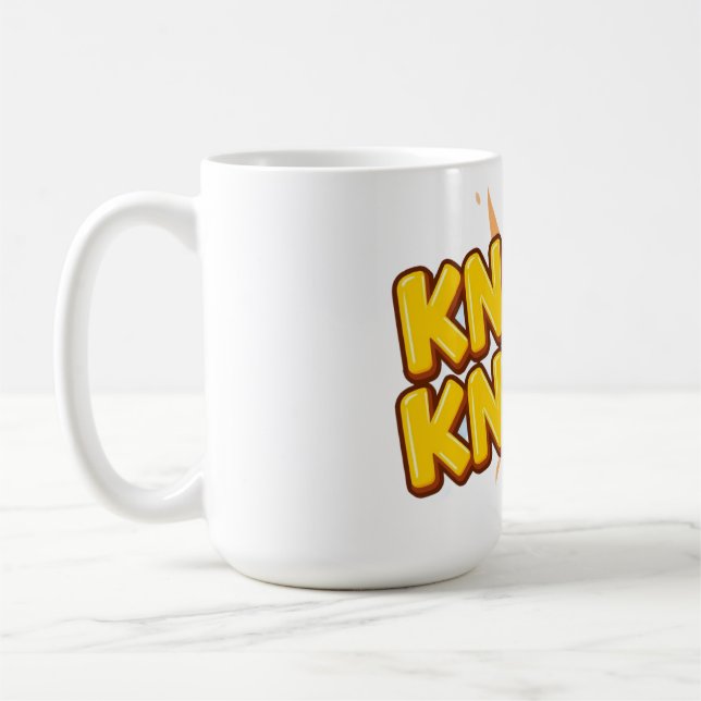 Knock knock kaffeetasse (Links)