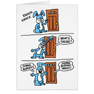 Knock Knock Quelques Lapin 1er Anniversaire