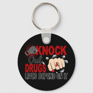 Knock Out Drugs 2 Female Faust Schlüsselanhänger