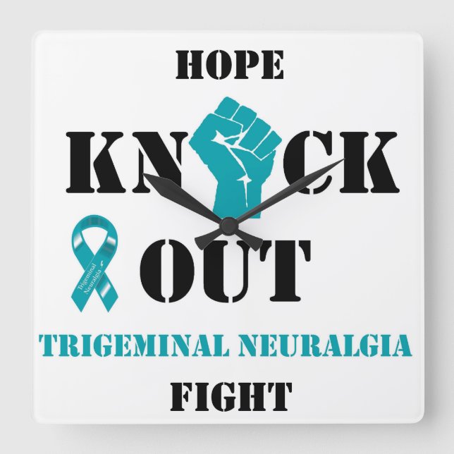 Knock Out Trigeminal Neuralgie Uhr (Vorderseite)