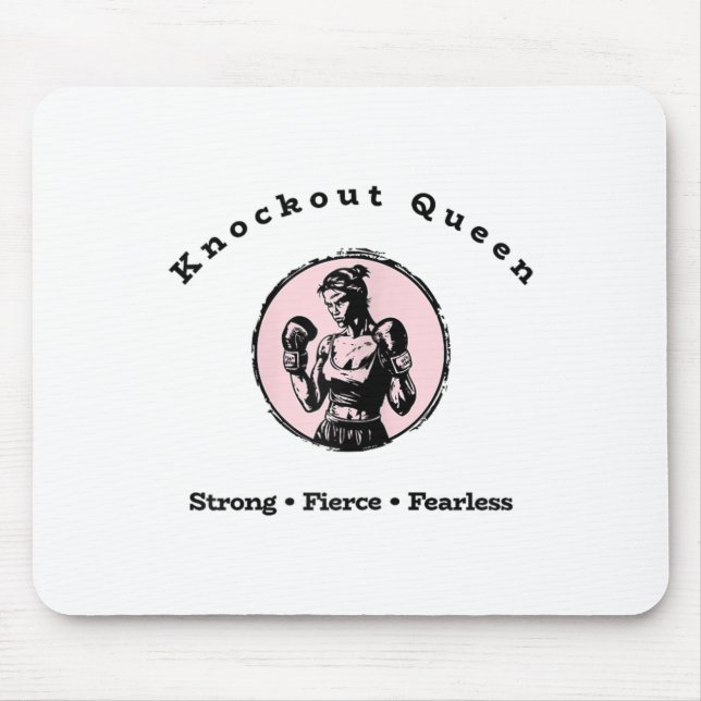 Knockout Queen Mousepad (Vorne)