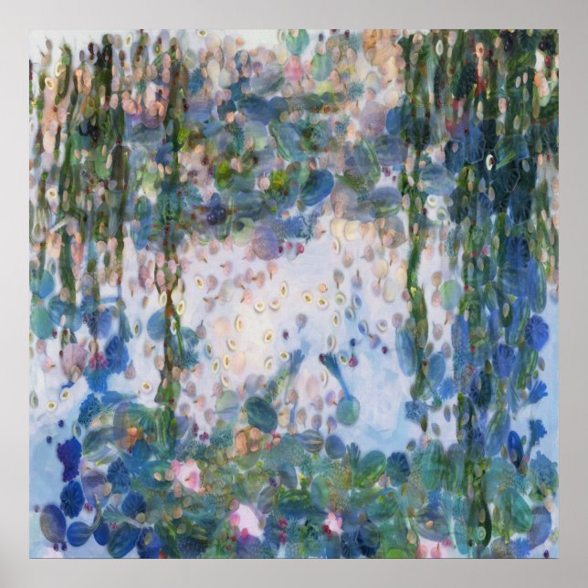 Knolic Lilies Water Lilies Kunstfreude Poster (Vorne)