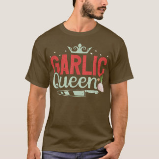 Knolic Queen Funny Kitchen Koch Kochen Liebhaber T-Shirt