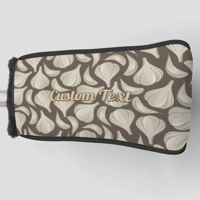 Knolic Woodcut Pattern Golf Head Cover Golf Headcover (Vorderseite)