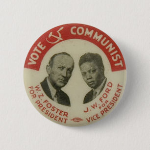 Knopf 1932 der Präsidentschaftswahl-CPUSA Button