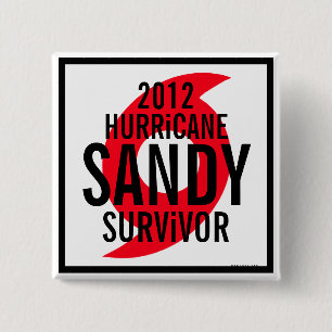 Knopf 1 Hurrikan-Sandy-Überlebend-2012 Button