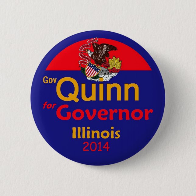 Knopf 2014 QUINNS Illinois Button (Vorderseite)