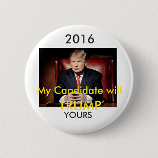 Knopf 2016 Donald Trump Pinback Button