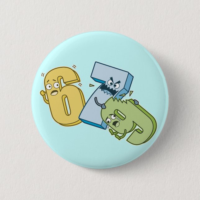 Knopf 6789 button (Vorderseite)