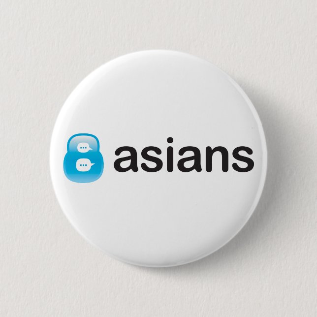 Knopf 8Asians Button (Vorderseite)