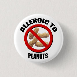 Knopf "Allergische Reaktionen auf Erdnüsse" Button