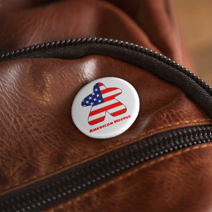 Knopf "American Meeple" Button