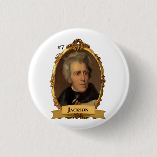 Knopf Andrew Jackson-Präsidenten-#7 Button