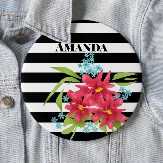 Knopf Blume Button (Beispiel)