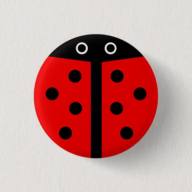 Knopf-Button Dame Bug Button (Vorderseite)