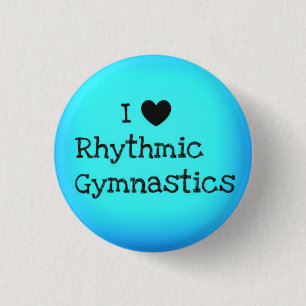 Knopf-Button "Gymnastgeschenke " der rhythmischen Button