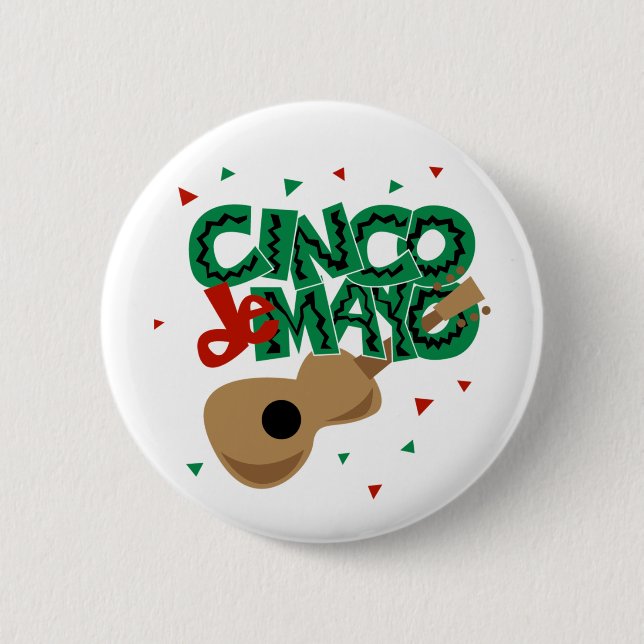 Knopf Cinco Des Mayo Button (Vorderseite)
