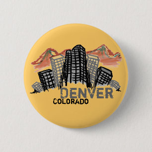 Knopf Denvers Colorado Button