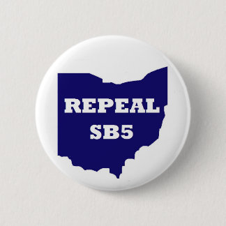 Knopf der Aufhebung SB5 - Blau Button
