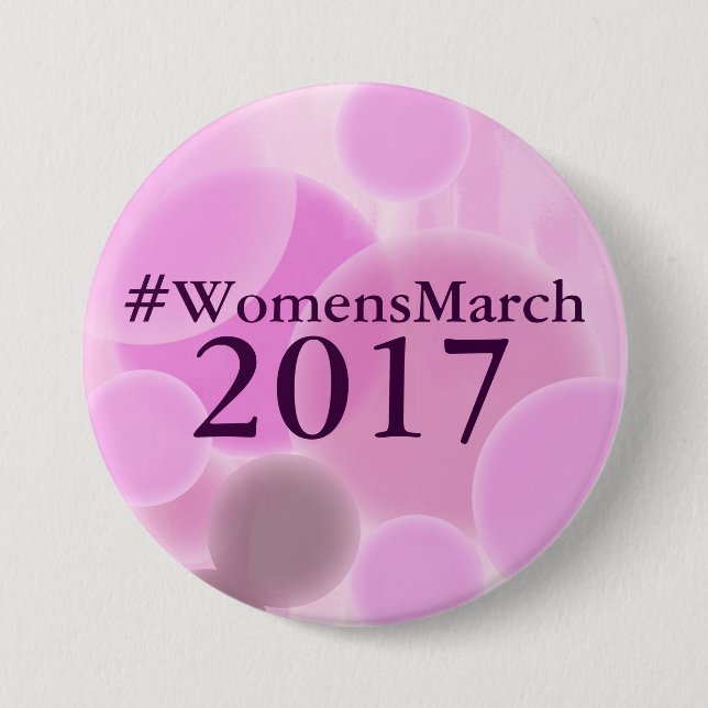 Knopf der Frauen der im März 2017 Button (Vorderseite)